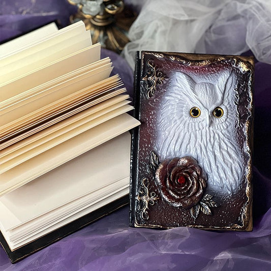 Fairy-Tale Vintage Owl Journal