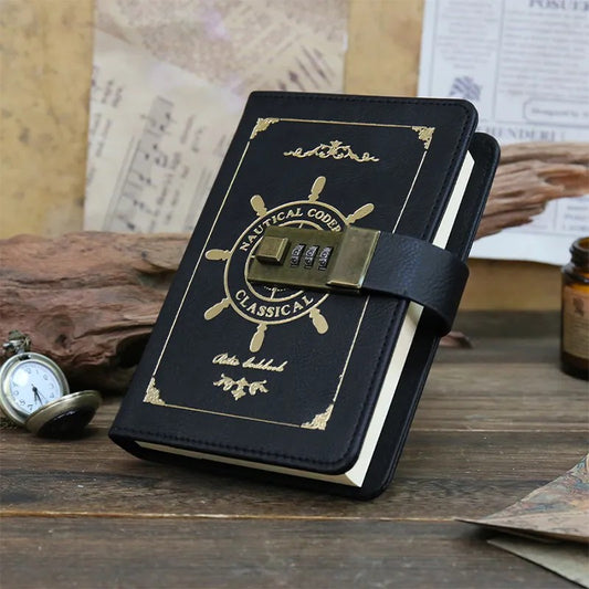 Nautical Combination Lock Journal
