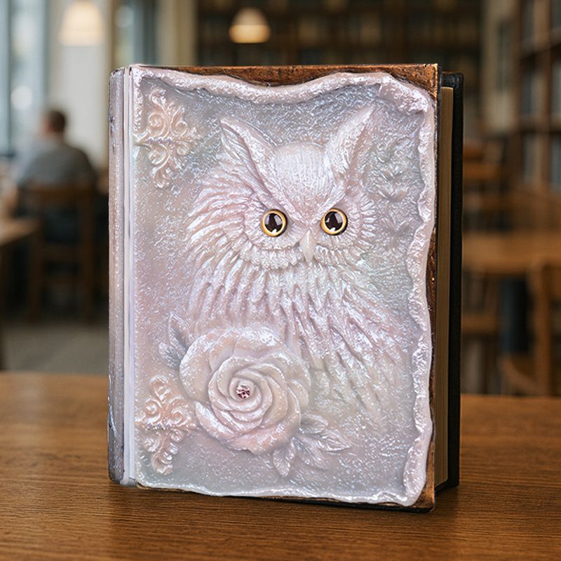 Fairy-Tale Vintage Owl Journal
