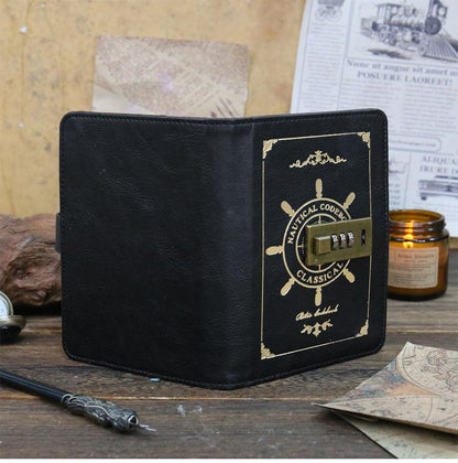 Nautical Combination Lock Journal