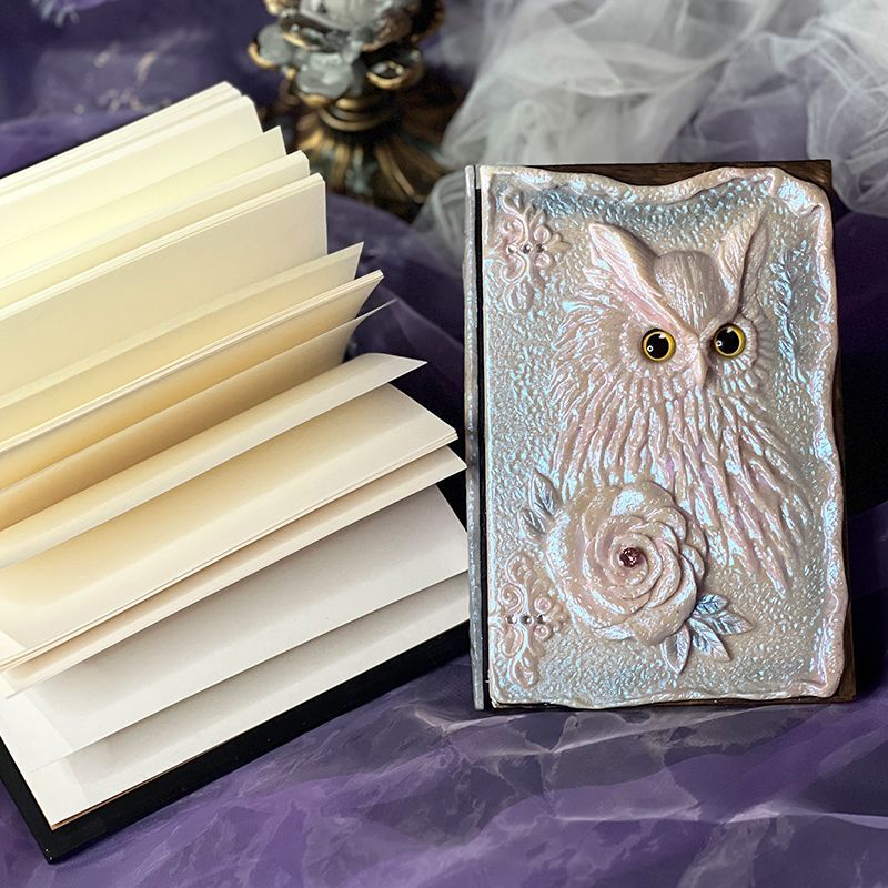 Fairy-Tale Vintage Owl Journal