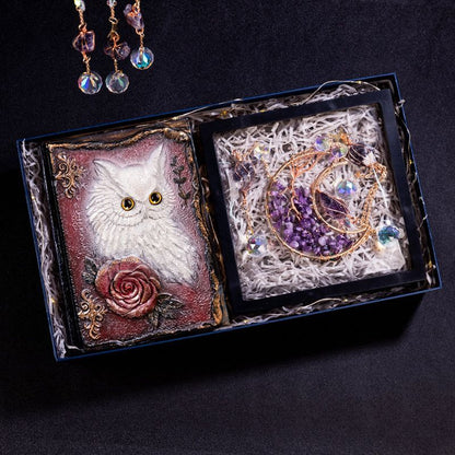 Fairy-Tale Vintage Owl Journal